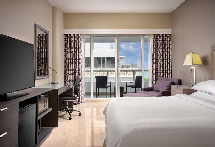 غرفة قياسية سرير مزدوج مطلة على المتنزه, Doubletree By Hilton Grand Hotel Biscayne Bay