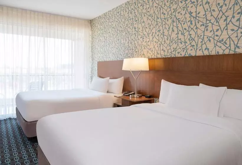 اتاق استاندارد با 2 تخت دوبل, Fairfield Inn & Suites By Marriott Los Angeles Lax/el Segundo