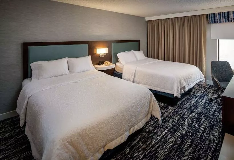 ２ダブルベッドのスタンダードルーム, Hampton Inn Long Island / Commack