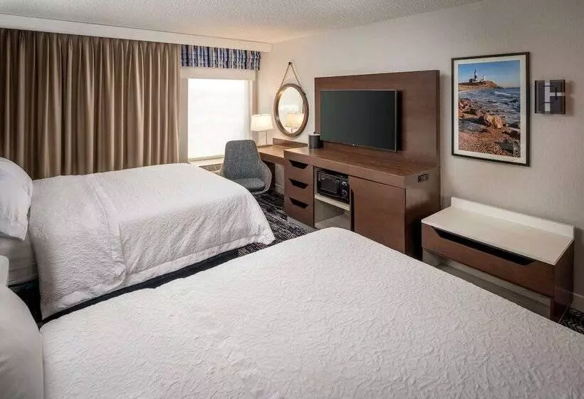 ２ダブルベッドのスタンダードルーム, Hampton Inn Long Island / Commack