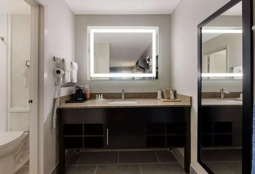 ２ダブルベッドのスタンダードルーム, Quality Inn Orange Park Jacksonville