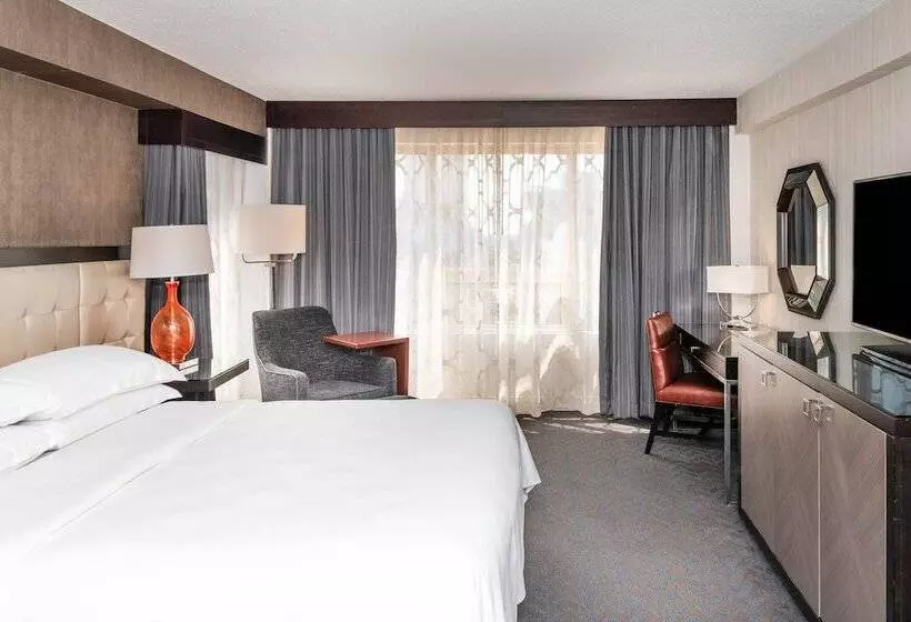 Deluxe-huone Soveltuu Liikuntarajoitteisille, Sheraton Indianapolis City Centre