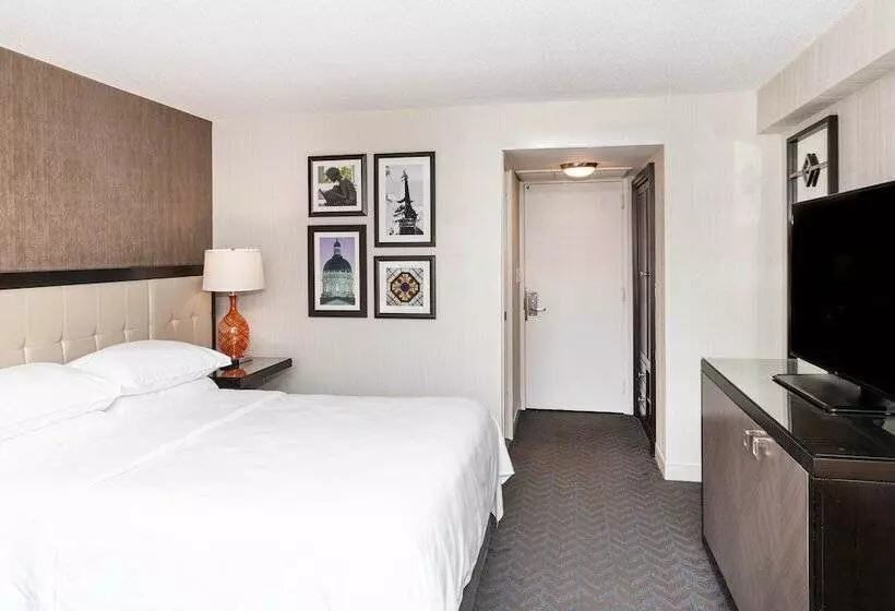 Deluxe-huone Soveltuu Liikuntarajoitteisille, Sheraton Indianapolis City Centre