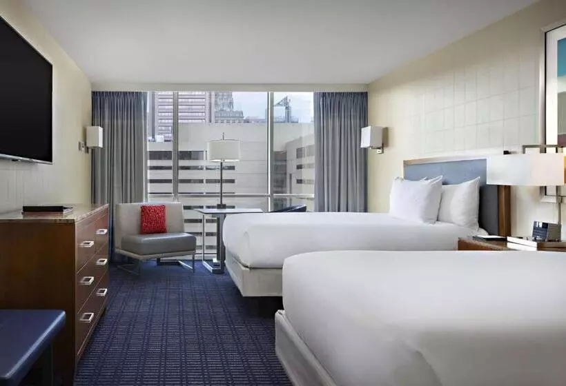 ２ダブルベッドのスタンダードルーム, Hyatt Regency Baltimore