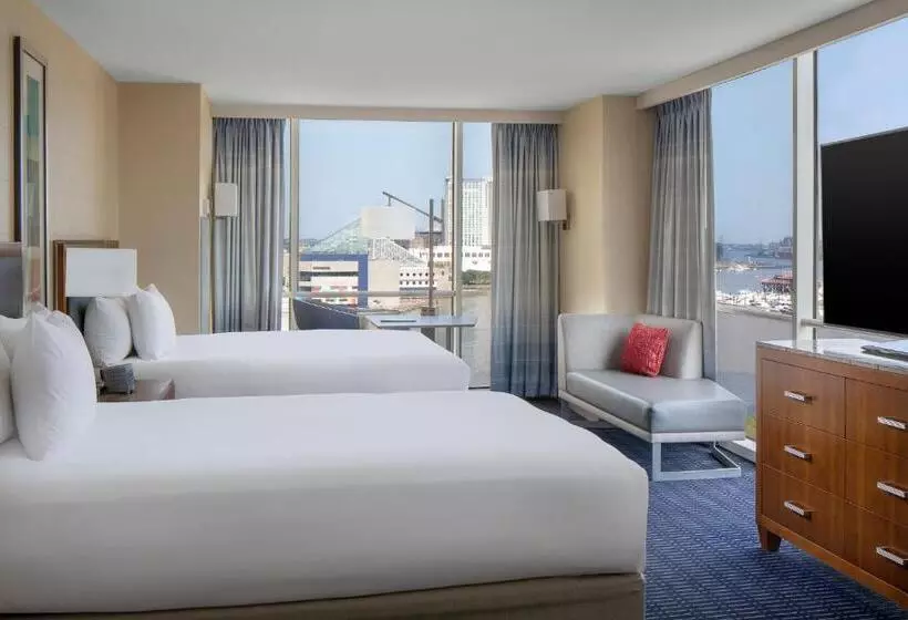 ２ダブルベッドのスタンダードルーム, Hyatt Regency Baltimore