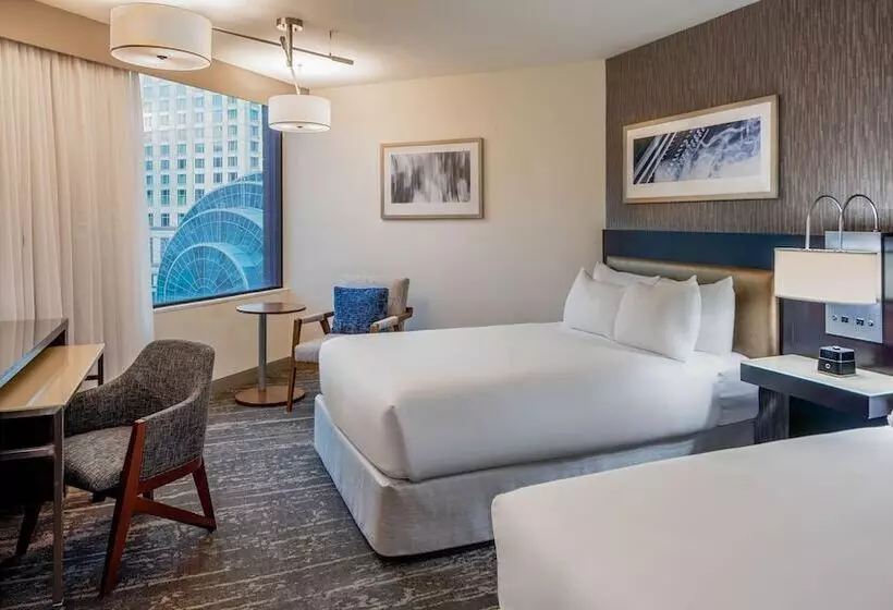2ダブルベッドのスタンダードルーム, Hyatt Regency Indianapolis At State Capitol