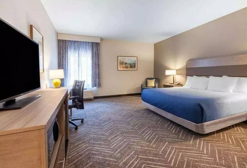 キングサイズベッドのデラックスルーム, La Quinta Inn & Suites By Wyndham Middletown