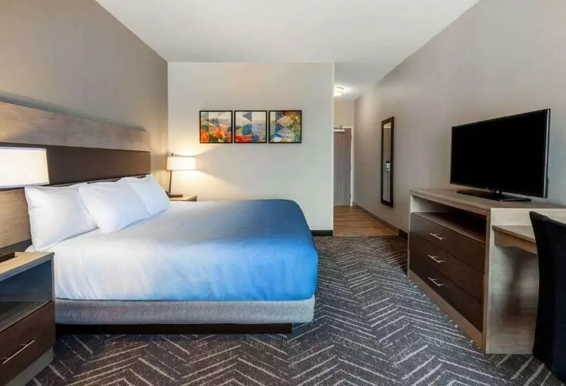 身障者適用キングサイズベッドルーム, La Quinta Inn & Suites By Wyndham Middletown