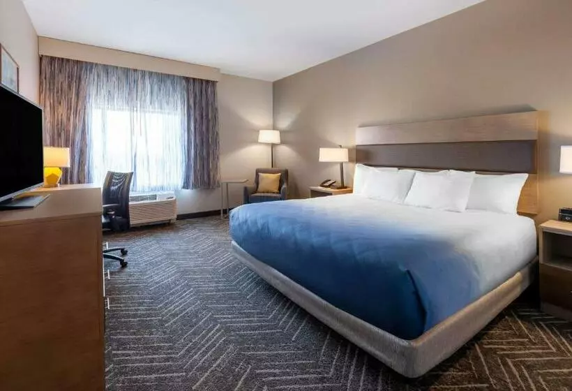 キングサイズベッドのスタンダードルーム, La Quinta Inn & Suites By Wyndham Middletown
