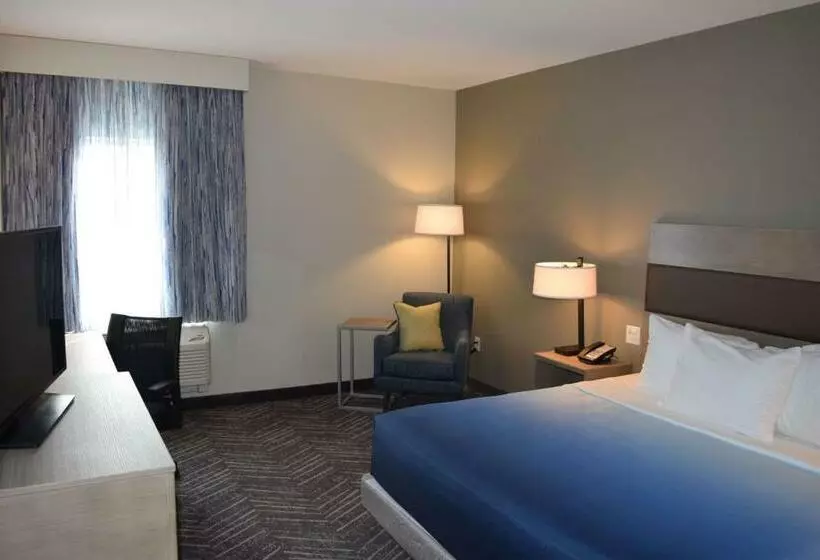 キングサイズベッドのスタンダードルーム, La Quinta Inn & Suites By Wyndham Middletown
