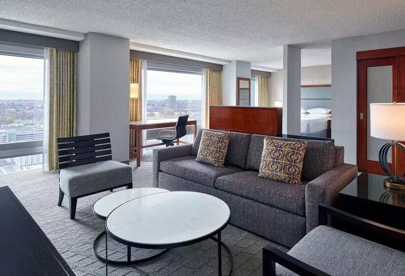 استودیوی استاندارد با تخت دوبل, Sheraton Kansas City Hotel At Crown Center