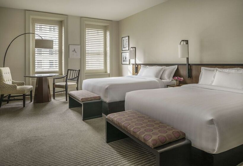 带2个双人床的标准工作室, The Bellevue Hotel, In The Unbound Collection By Hyatt