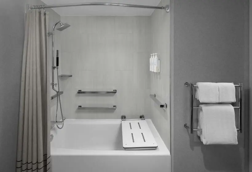 キングサイズベッドのスタンダードルーム, Crystal City Marriott At Reagan National Airport