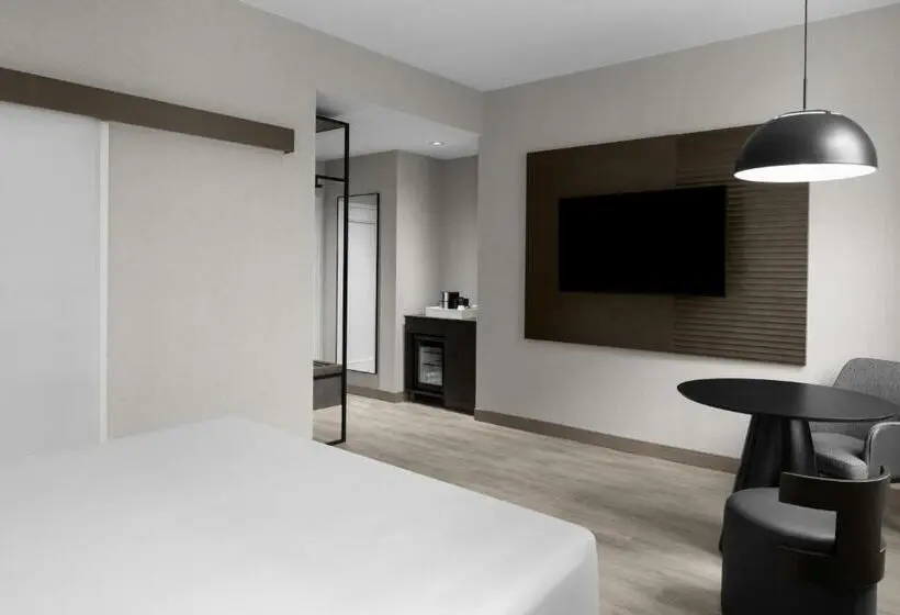 身障者適用キングサイズベッドルーム, Crystal City Marriott At Reagan National Airport