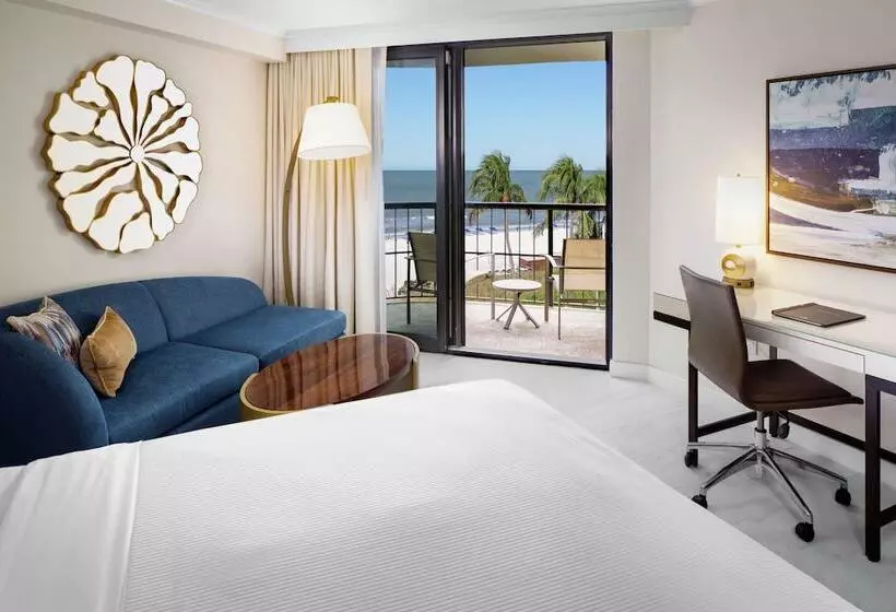 オーシャンビューデラックスルーム, Hilton Marco Island Beach Resort And Spa