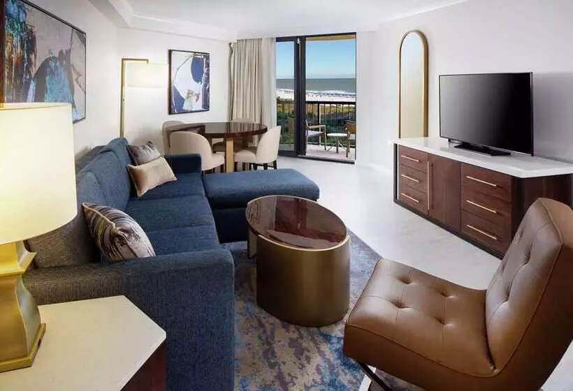 キングサイズベッドのスタンダードルーム, Hilton Marco Island Beach Resort And Spa