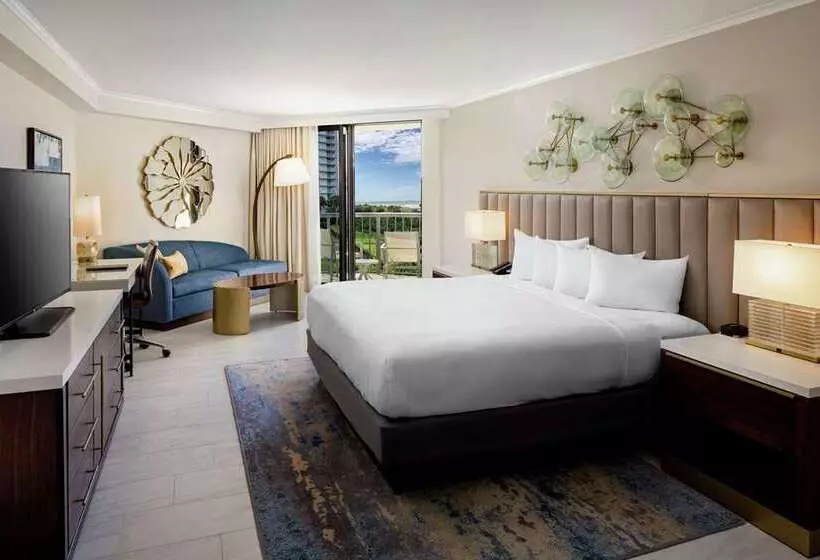 キングサイズベッドのスタンダードルーム, Hilton Marco Island Beach Resort And Spa