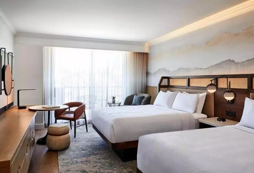 اتاق استاندارد با تخت دو نفره بزرگ, Jw Marriott Desert Springs Resort & Spa