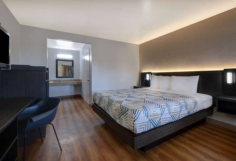 장애인용 디럭스룸, Motel 6buttonwillow, Ca Central