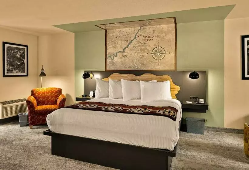اتاق لوکس با تخت بزرگ, Arabella Hotel Sedona