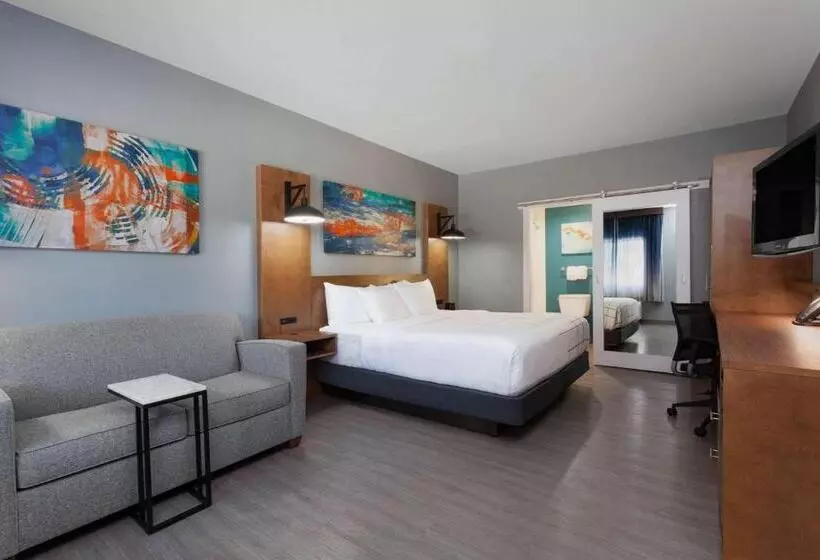 اتاق استاندارد با تخت بزرگ برای معلولان, La Quinta By Wyndham Ft. Myers Sanibel Gateway