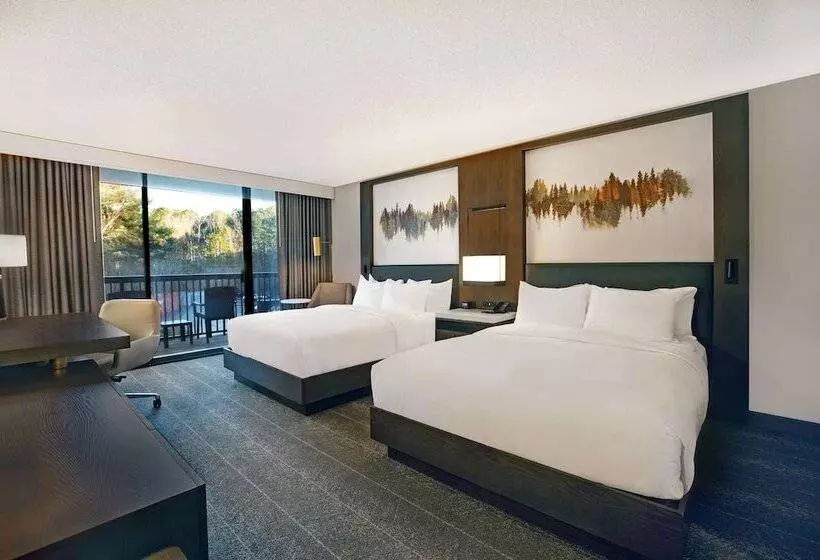 2ダブルベッドのスタンダードルーム, Hilton Peachtree City Atlanta Hotel & Conference Center