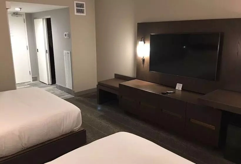 2ダブルベッドのスタンダードルーム, Hilton Peachtree City Atlanta Hotel & Conference Center