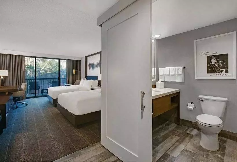 2ダブルベッドのスタンダードルーム, Hilton Peachtree City Atlanta Hotel & Conference Center