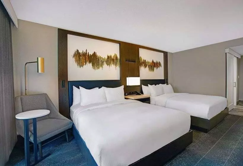 2ダブルベッドのスタンダードルーム, Hilton Peachtree City Atlanta Hotel & Conference Center