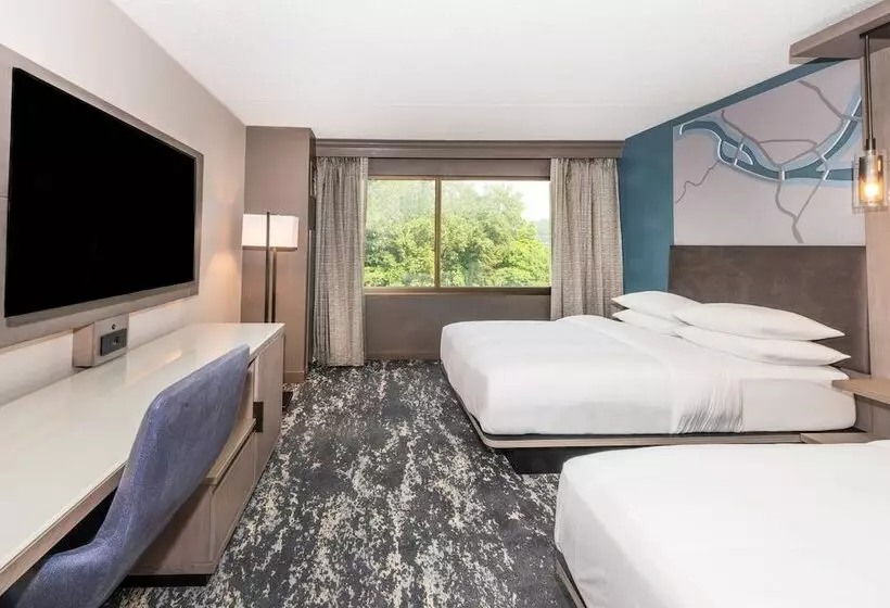 اتاق استاندارد با 2 تخت دوبل, Pittsburgh Airport Marriott