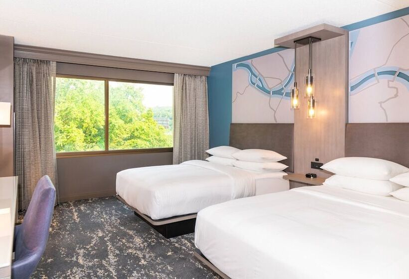 2ダブルベッドのスタンダードルーム, Pittsburgh Airport Marriott