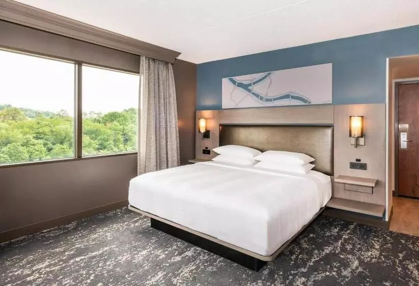 اتاق استاندارد با تخت بزرگ, Pittsburgh Airport Marriott
