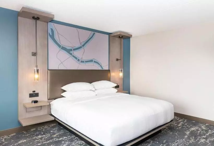 اتاق استاندارد با تخت بزرگ, Pittsburgh Airport Marriott