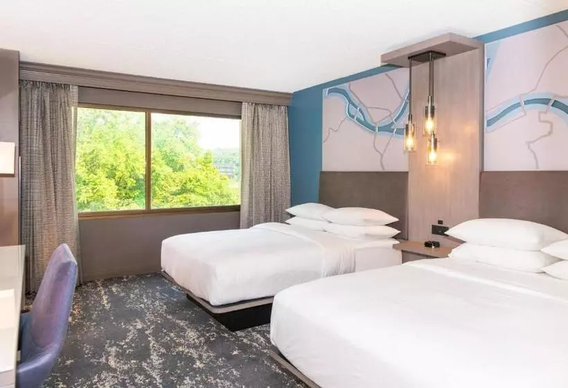 اتاق استاندارد با 2 تخت دوبل, Pittsburgh Airport Marriott