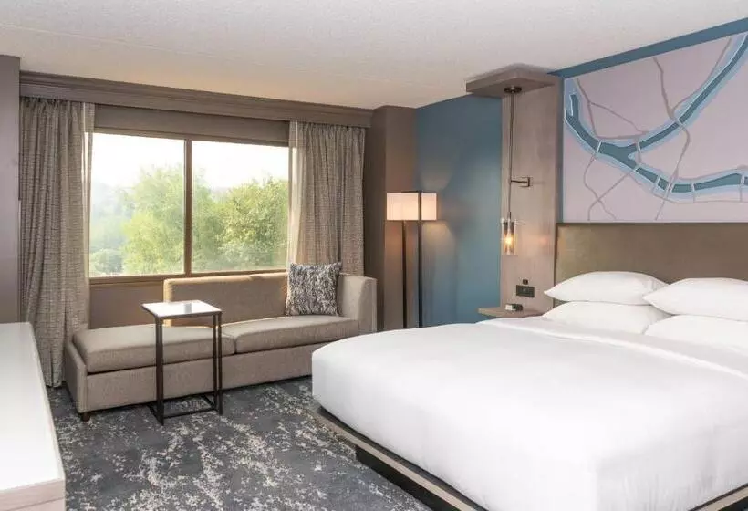 اتاق استاندارد با تخت بزرگ برای معلولان, Pittsburgh Airport Marriott