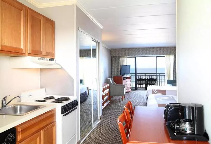 ２ダブルベッドのスタンダードルーム, Quality Inn Boardwalk