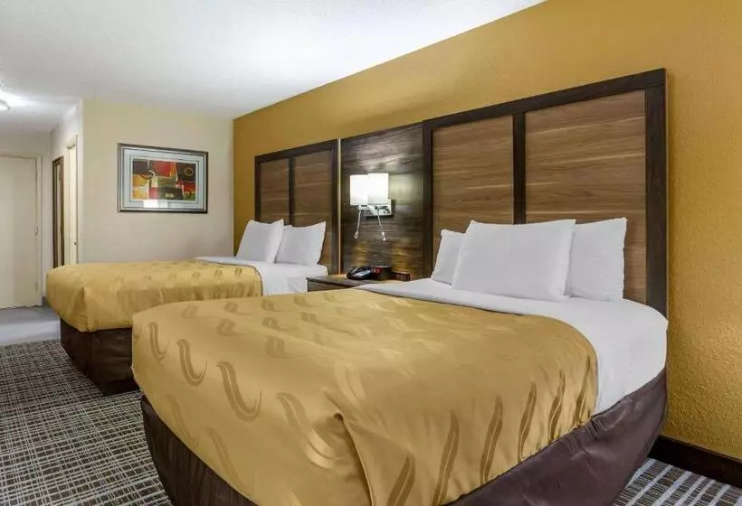 ２ダブルベッドのスタンダードルーム, Quality Inn & Suites  Greensborohigh Point