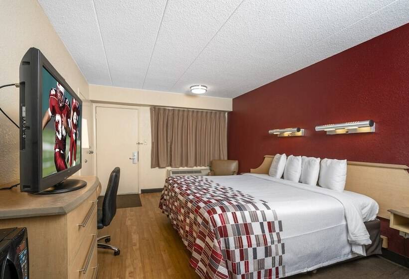 Номер Стандарт Двуспальная Кровать Адаптированный для Инвалидов, Red Roof Inn Chapel Hill  Unc