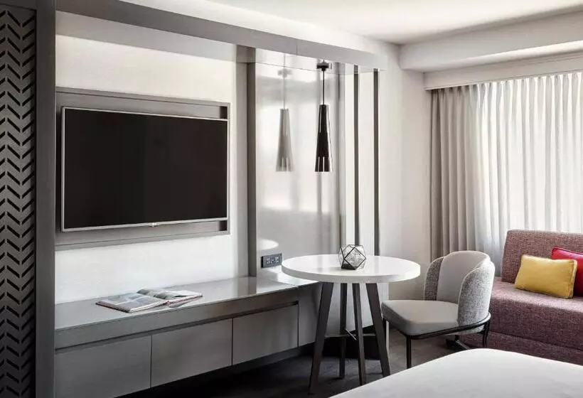 キングサイズベッドのデラックスルーム, San Francisco Marriott Marquis Union Square