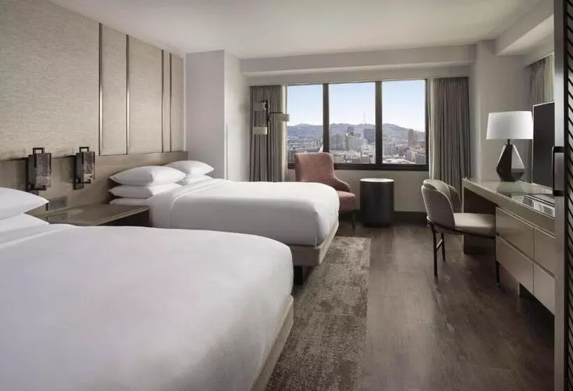 シティビューのデラックスルーム, San Francisco Marriott Marquis Union Square