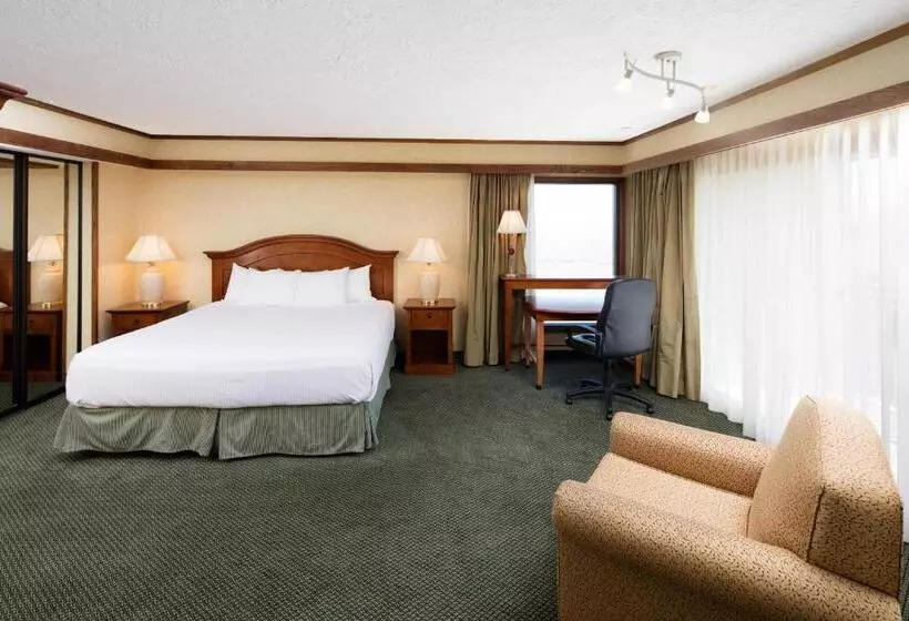 Standaardkamer met Kingsize Bed Aangepast voor Gehandicapten, Red Lion Hotel Pendleton