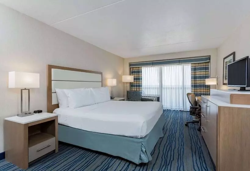 海の見えるダブルベッドスタンダードルーム, Wyndham Virginia Beach Oceanfront