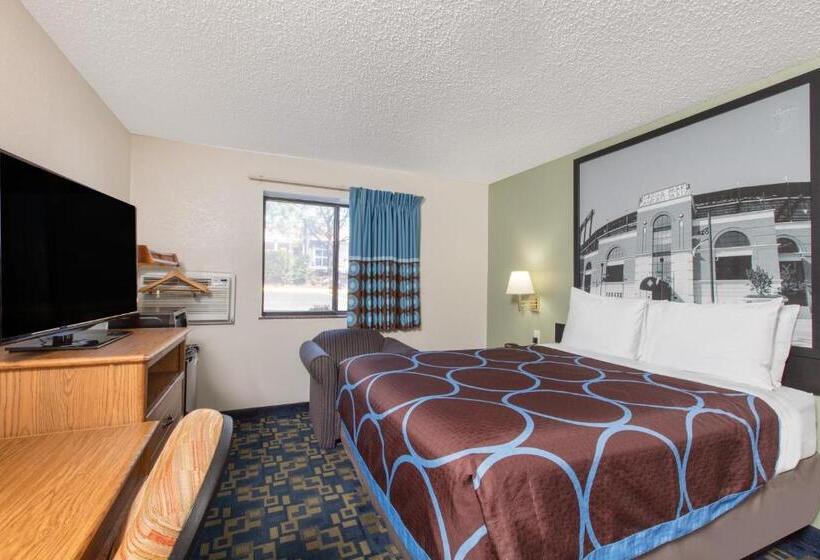 장애인을 위한 퀸사이즈 스탠다드 룸, Super 8 By Wyndham Aberdeen Md
