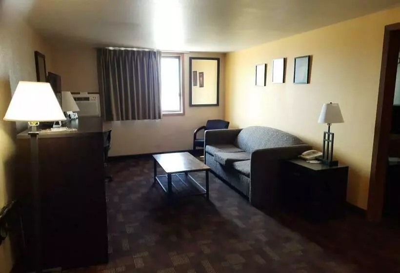 Deluxe Suite King Bed, Super 8 By Wyndham Watertown