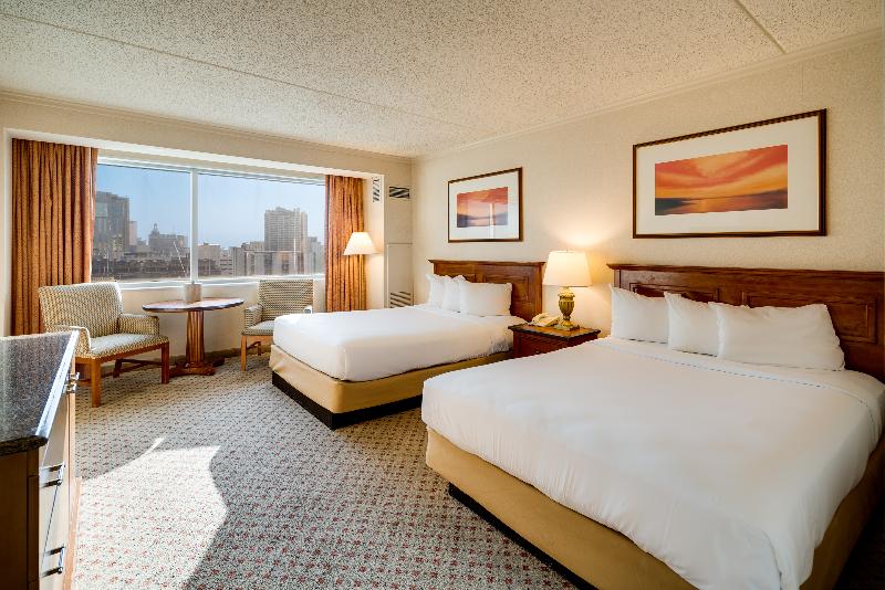 クイーンサイズベッドのスタンダードルーム, Showboat Hotel Atlantic City