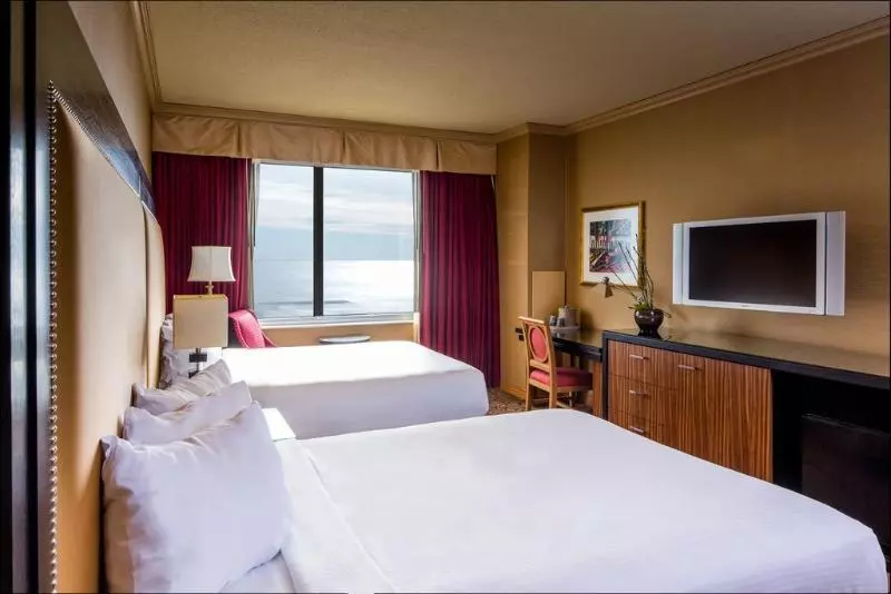 اتاق استاندارد با تخت دو نفره بزرگ, Showboat Hotel Atlantic City
