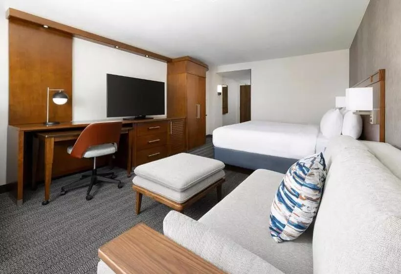 اتاق استاندارد با تخت بزرگ, Courtyard By Marriott Los Angeles Woodland Hills