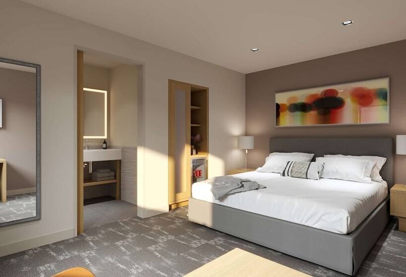 غرفه قياسيه سريرين مزدوجين, The Olivia