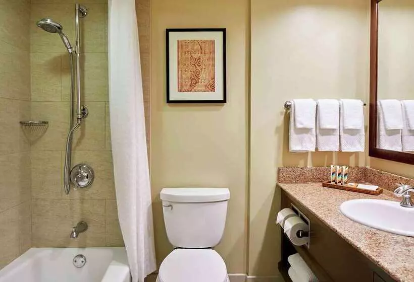 ２ダブルベッドのスタンダードルーム, Hilton Woodcliff Lake