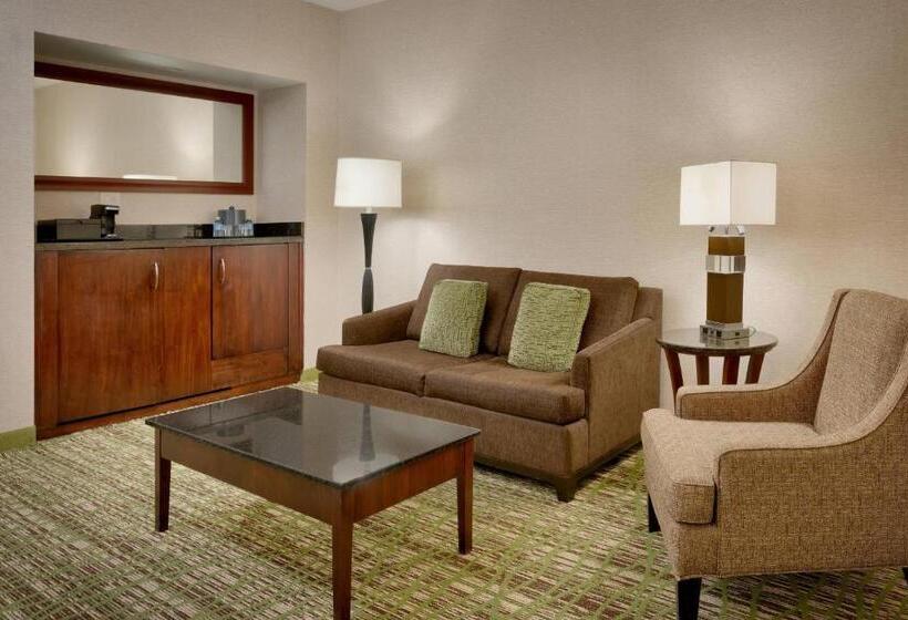 מיטת קינג בסוויטה, Salt Lake City Marriott University Park